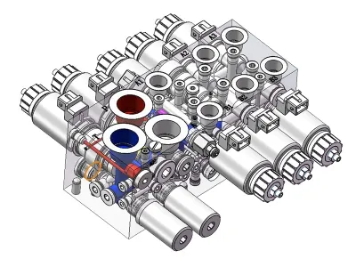 3D-модели индивидуальных гидравлических конструкций