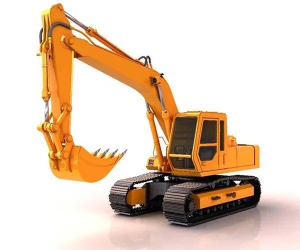 Гусеничный экскаватор