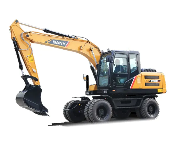 Колесный экскаватор