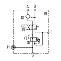 Гидрораспределительный блок быстросъемного крепления инструментов K03