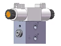 Гидрораспределительный блок быстросъемного крепления инструментов K04