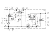 MCM-H Распределительный клапан гидропривода ножничного подъемника