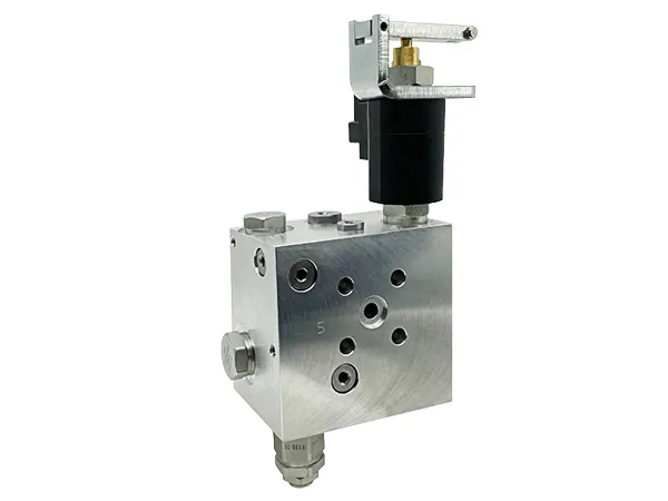 Гидравлические клапаны управления опускным цилиндром