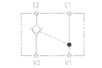 MPCA Односторонний гидрозамок