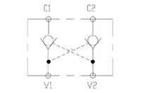 MPCS Двусторонний гидрозамок