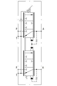 Тормозной клапан YBV-D