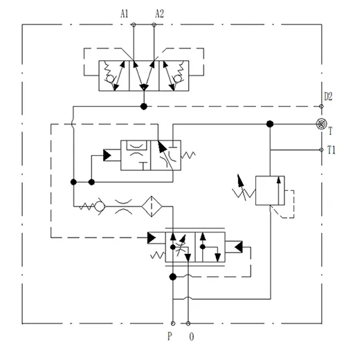 Клапан зарядки аккумулятора (двухконтурный), YSV-D-R