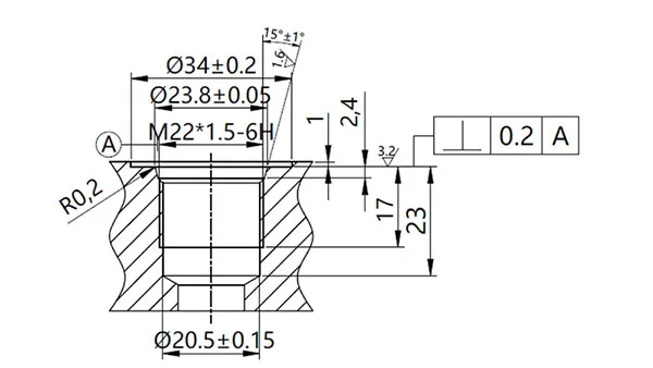 Впускной узел типа R