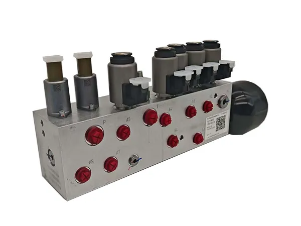 Гидрораспределительный блок с пилотным управлением (для колесного экскаватора)